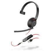 Wholesale Plantronics Poly Blackwire 5210 Wired USB-A Mono Headset - Black