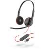 Plantronics Poly Blackwire C3220 Wired USB-A Headset wholesale electronics