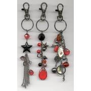 Wholesale Bag Charms Mixed Packs Red