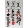 Bag charms mixed packs red