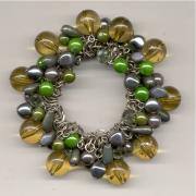Wholesale Green Charm Bracelet