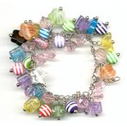 Wholesale Multi Tonal Charm Bracelet
