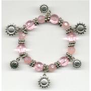 Wholesale Pink Charm Bracelets