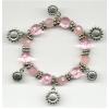 Pink charm bracelets wholesale charm bracelets