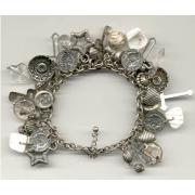 Wholesale Stars And Crosses Charm Bracelet