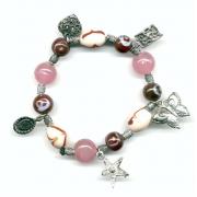 Wholesale Pink Charm Bracelets