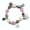 Pink charm bracelets wholesale charm bracelets