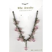 Wholesale Pink Charm Necklaces