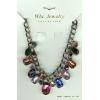 Chunky charm fashion necklaces