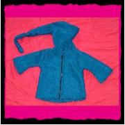 Wholesale Soft Fair Trade Jacket With Long Pixie Hood