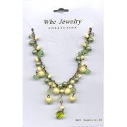 Wholesale Green Charm Neck Wear