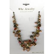 Wholesale Autumnal Cluster Necklace