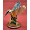 Kingfisher Figurine On Wood Base wholesale
