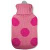 Dark Pink Polka Dot Water Bottles wholesale