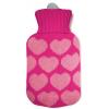 Light Pink Heart Hot Water Bottle wholesale