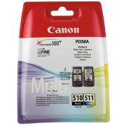 Wholesale Canon Ink. MultiPack 1 X PG-510 Black+CL-511 Color