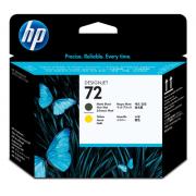 Wholesale HPI Matt Black And Yellow Printhead No.72