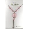 Pink Drop Necklace