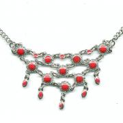 Wholesale Chandelier Necklace Red