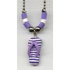 Purple flip flopnecklace