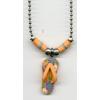 Orange Flip Flop Necklace