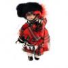Scottish Piper Red Tartan Doll
