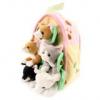 Cats Soft Toy in Carry Case plush toys wholesale