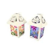 Wholesale Butterfly With Purple Glass Night Light Lantern
