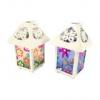 Butterfly with Purple Glass Night Light Lantern wholesale candle holders