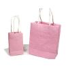 Medium Pink Handmade Paper Gift Bag wholesale