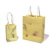 Small Yellow Petals Handmade Paper Gift Bag wholesale