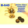 Brass Table Charcoal Incense Burners