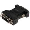 DVI Adapter. DVI(24+5) F/F.  DVI-I Dual Link. Bl