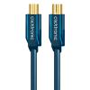 Clicktronic Coaxial Antenna Cable. M/M. Blue. 7.5m wholesale