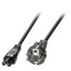 Lindy 2m Mains Power Cable Schuko 2 Pin To IEC C5 wholesale