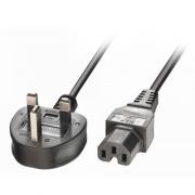 Wholesale Lindy Power Cable Type G (UK-13A) To C15. Black 2m