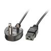 Lindy Power Cable Type G (UK-13A) To C19. Black 2m wholesale