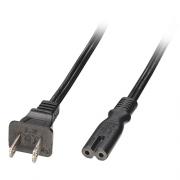 Wholesale Lindy Power Cable Type A (US) To C7. Black. 2.0m