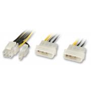 Wholesale Lindy Internal Power Adapter Cable Multicolour 0.4 M