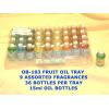 Angels Fruit Oil Tray 15ml Assorted Fragrances
