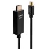 Lindy 40923 Video Cable Adapter 3 M Mini DisplayPort HDMI Type A (Standard) Black wholesale