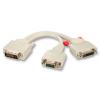 Lindy DVI-I M To VGA F & DVI-D F Splitter Cable wholesale