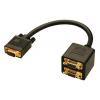 Lindy VGA Splitter Cable VGA Cable 0.18 M VGA (D-Sub) Black wholesale