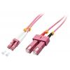 Lindy Fibre Optic Cable LC/SC OM4 15m wholesale