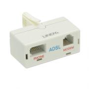 Wholesale Lindy 75111 Cable Gender Changer RJ-11/BT BT White