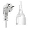ProXtend Power Extension Cord Schuko M/F 10M White wholesale