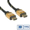 ROLINE GOLD HDMI HS Cable+Ethernet. A-A. M/M 1.0m 
