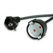 Wholesale VALUE Extension Cable Type F (EU). M/F. Black 3.0m