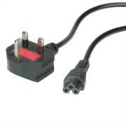 Wholesale VALUE Power Cable Type G (UK-3A) To C5. Black 1.8m
