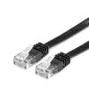 Value Flat CAT6 UTP Ethernet Cable Black 3m
